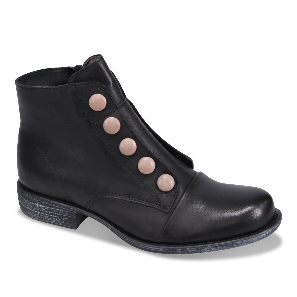 Miz Mooz Women's Louise Boots Black/Beige