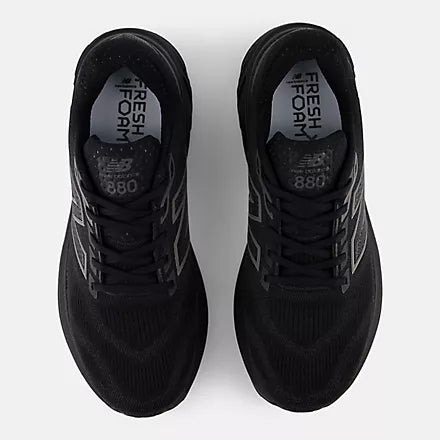 New Balance Men's Fresh Foam X 880V15 Running Shoes Black Metallic