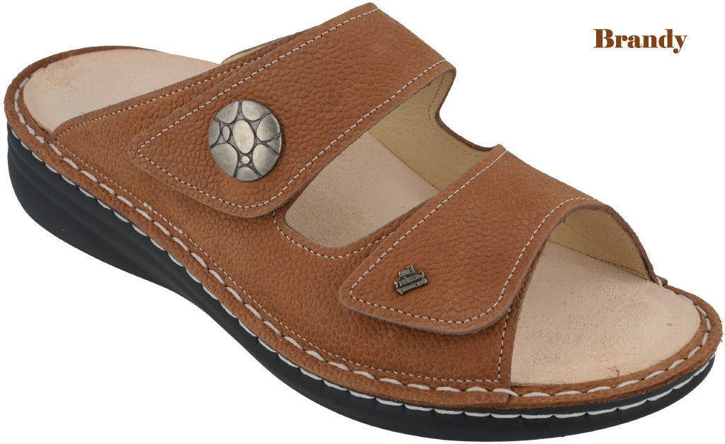 Finn Comfort Women's Moorea Mellow Sandals Brandy