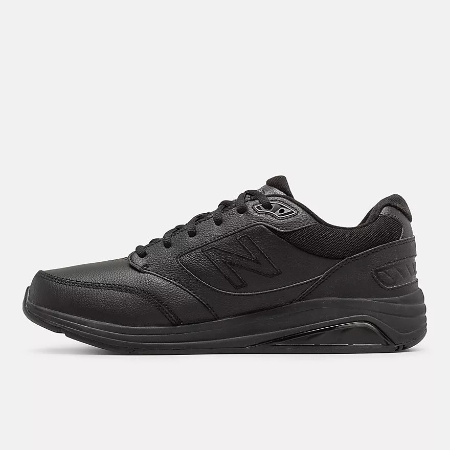 New Balance Men's 928v3 Leather Sneakers Black