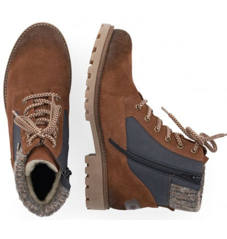 Remonte Women's D7466-20 Ankle Boots Tan