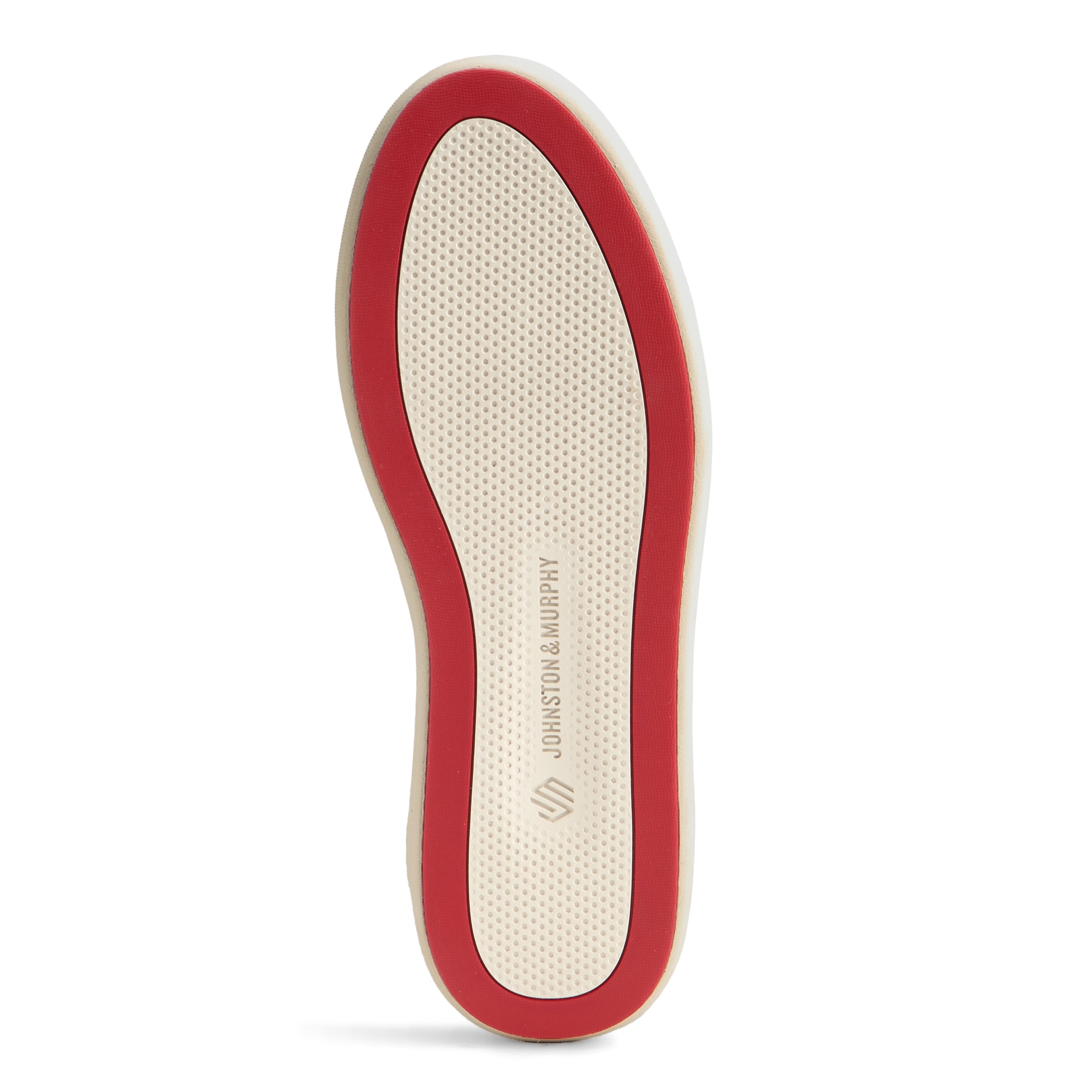 Johnston & Murphy Anders Perfed U-Throat Shoes White Full Grain