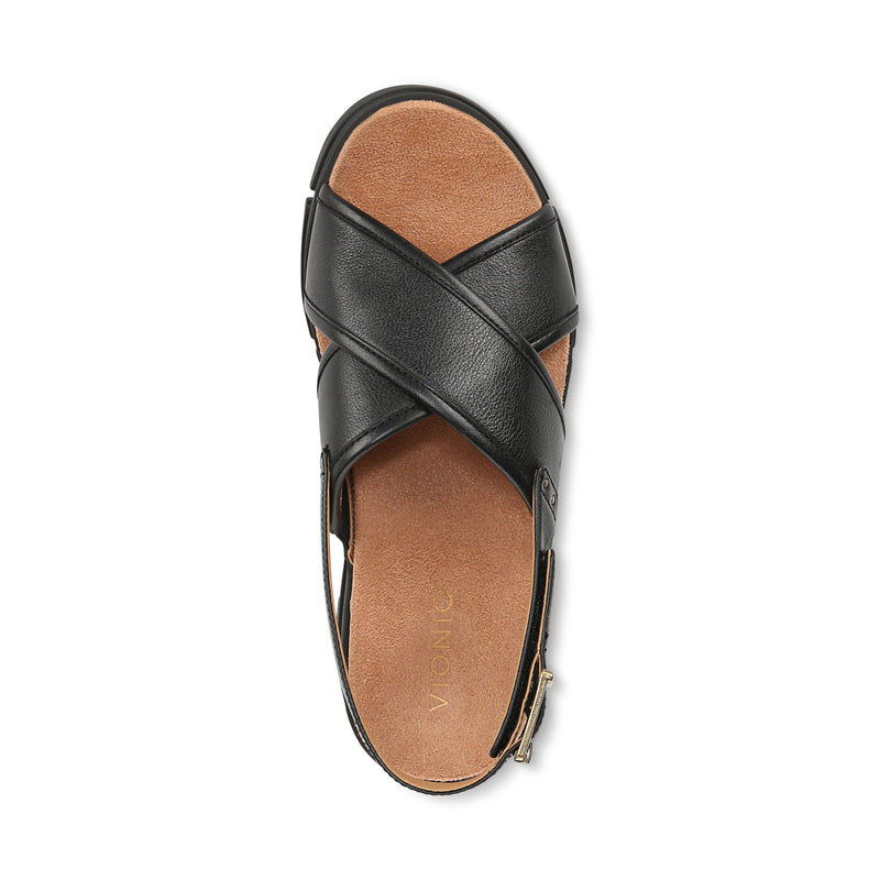 Vionic Women's Uptown Sonoma Sandals Black