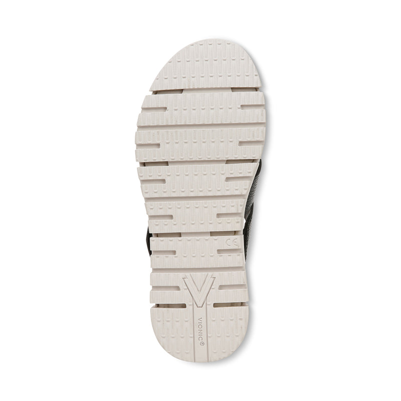 Vionic Women's Uptown Sunset Wedge Sandals Black