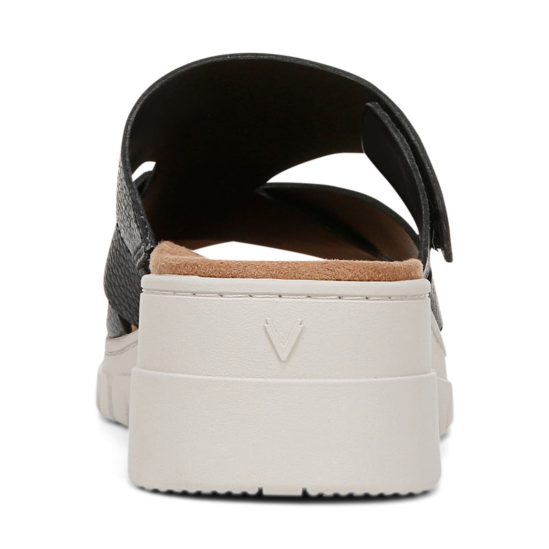 Vionic Women's Uptown Sunset Wedge Sandals Black