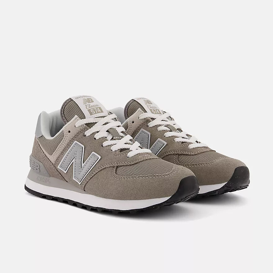 New Balance Women's 574 Core Sneakers Grey/White