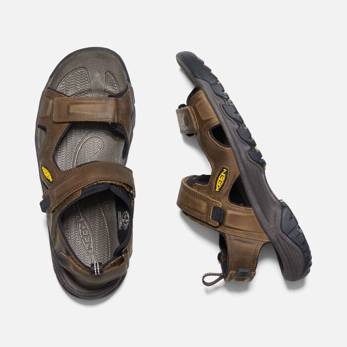 Keen Men's Targhee III Open Toe Sandals Bison