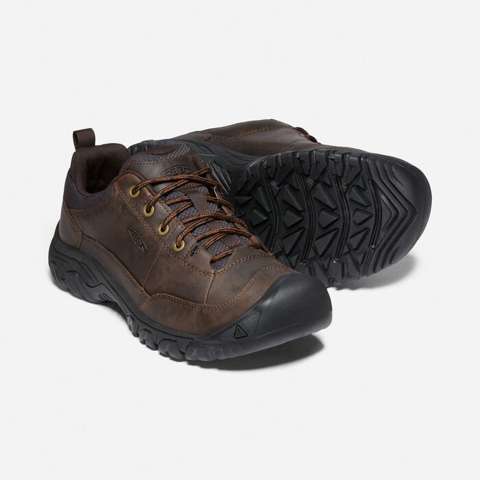 Keen Men's Targhee III Oxford Wide Dark Earth