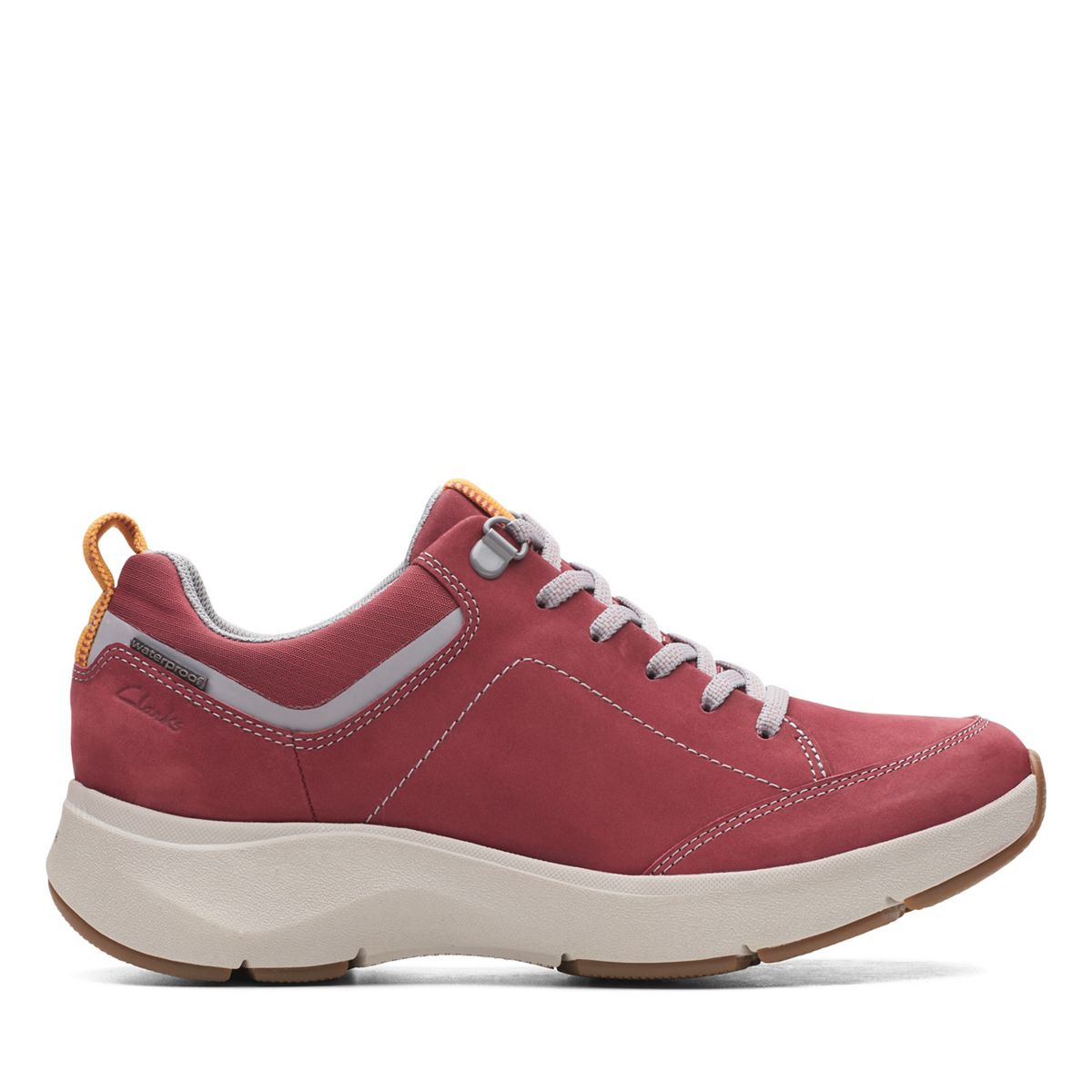 Clarks Women's Wave Lace Sneakers Wine