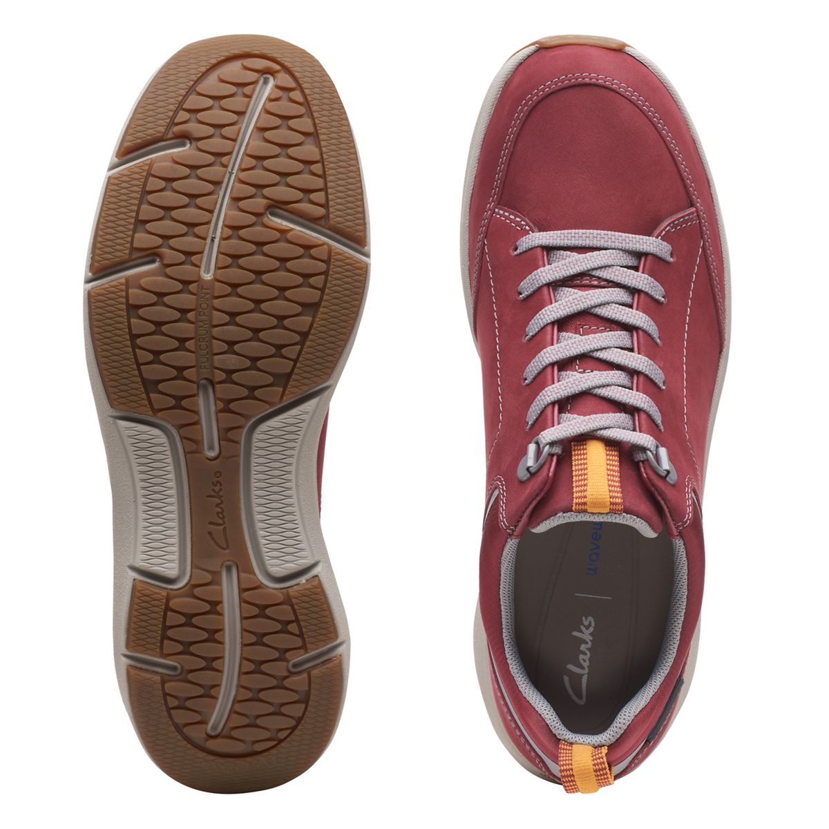 Clarks Women's Wave 2.0 Lace Sneakers Wine