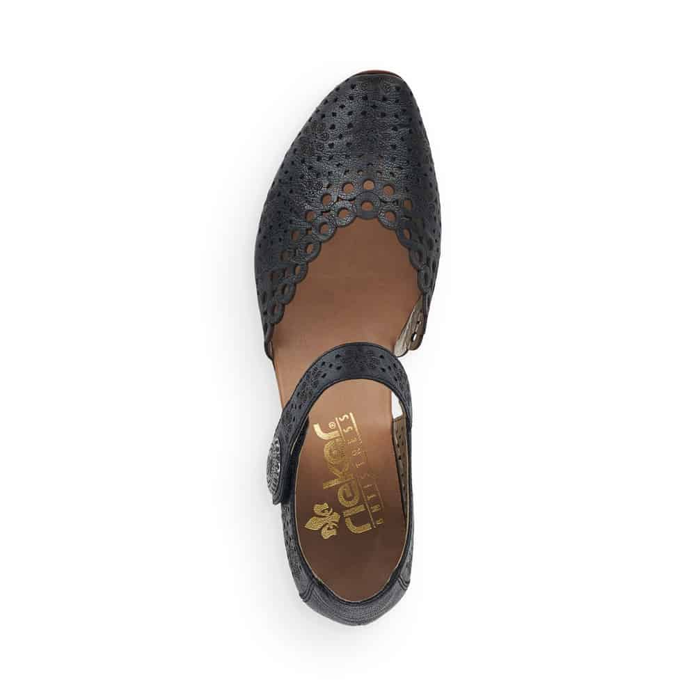 Rieker Women's 43753-00 Heel Black