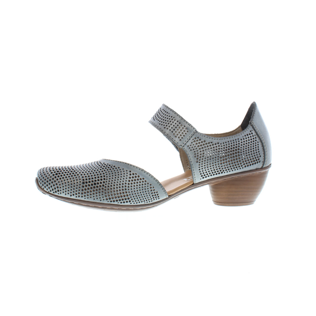 Rieker Women's 43767-14 Heel Blue