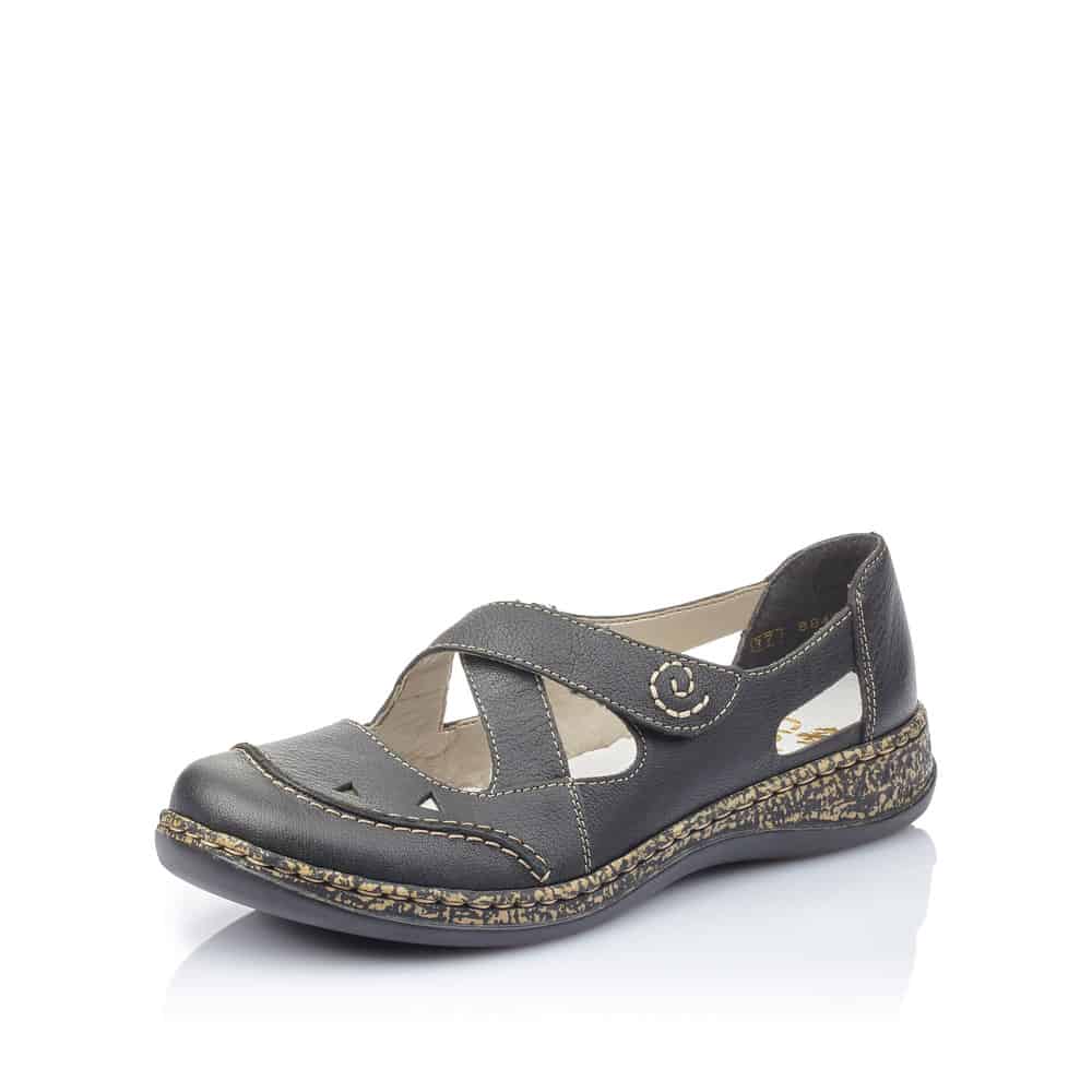 Rieker Women's 46335-00 Casual Shoe Black