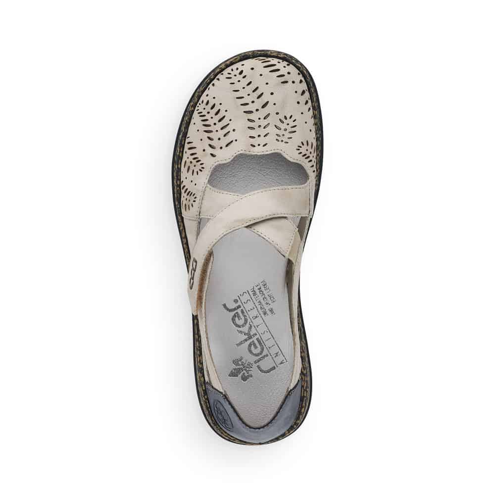 Rieker Women's 46375-60 Casual Shoe White
