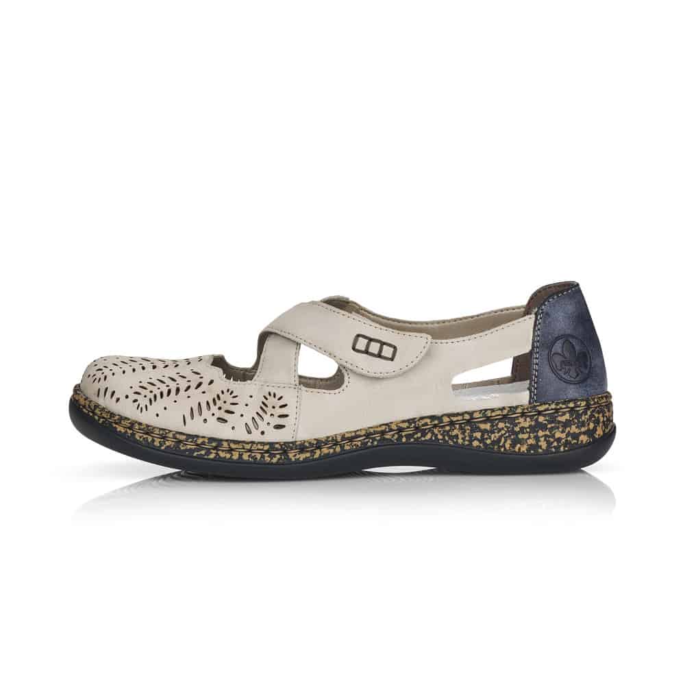 Rieker Women's 46375-60 Casual Shoe Biege