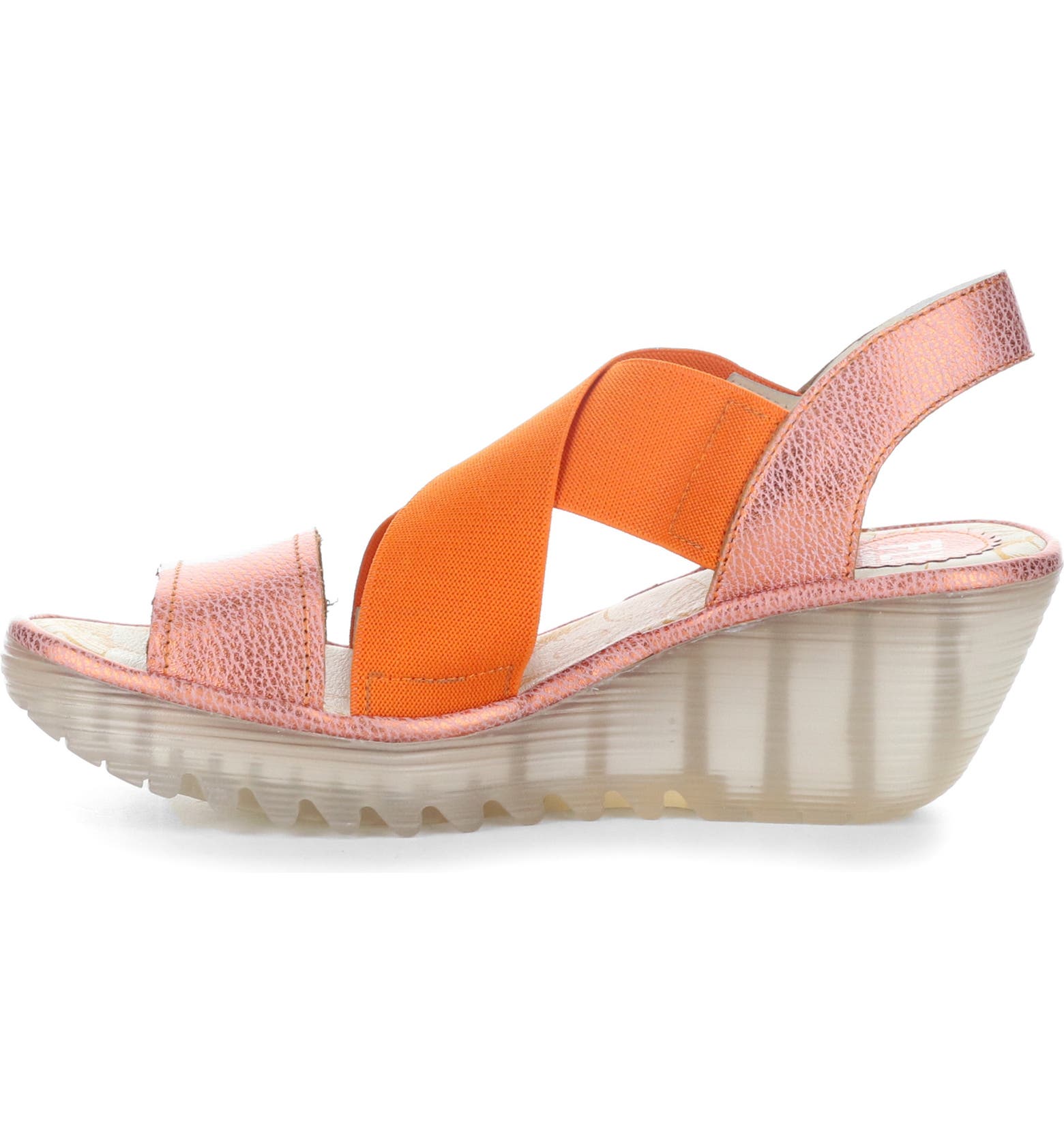 Fly London Women's YAJI888FLY Sandals Lamar Salmon