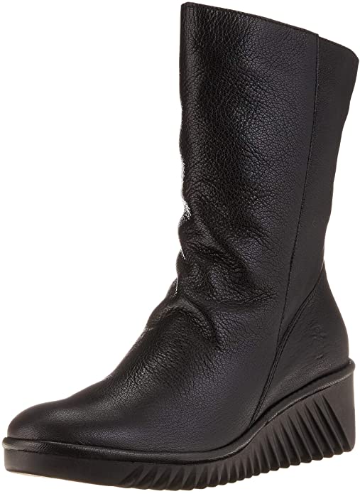 Fly London Women's LEDE228FLY Boots Mousse Black