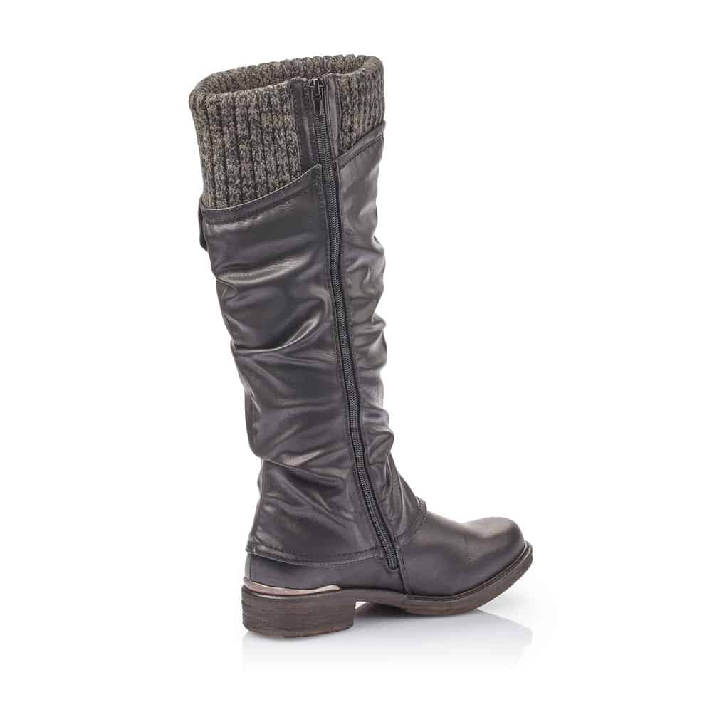 Rieker Women's 98956-00 Tall Boots Black
