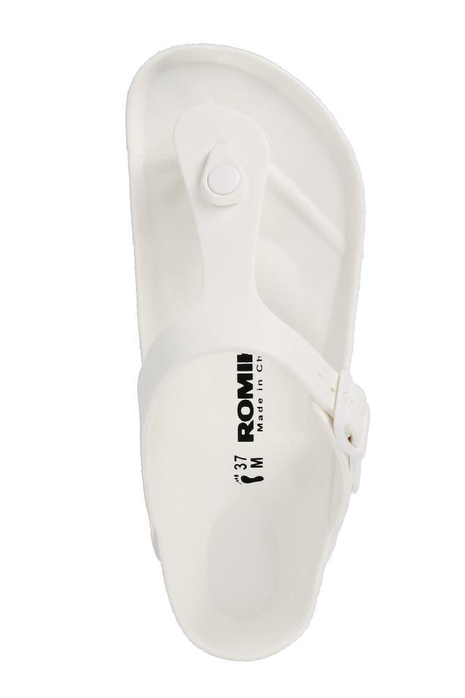 Romika Women's Roemer 07 EVA Sandals White