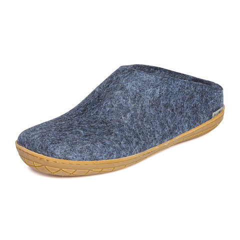 Glerups Slip-On Slippers Denim Rubber