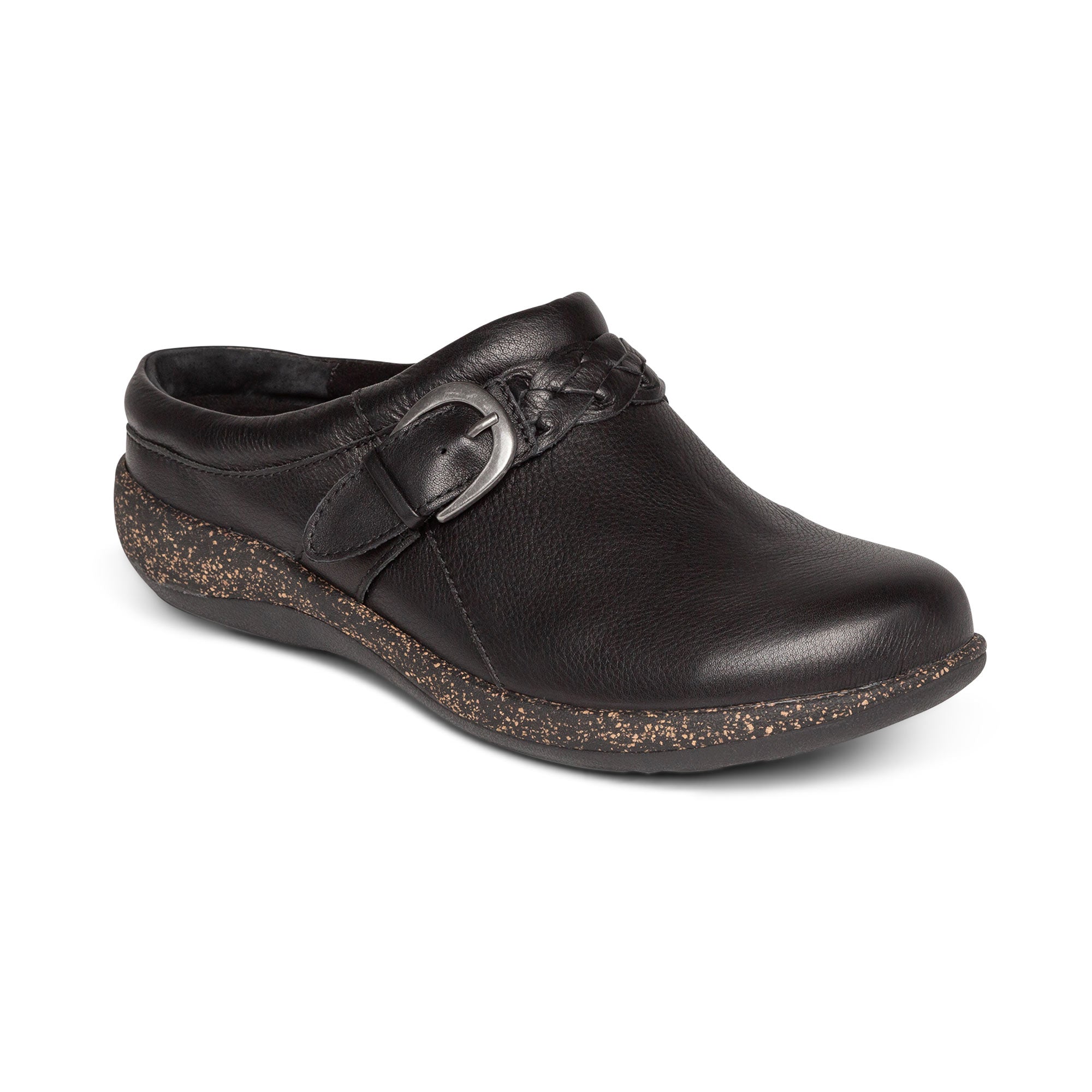 Aetrex Women's Libby Comfort Clog Black