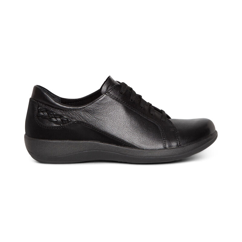 Aetrex Women's Dana Lace Up Oxford Black