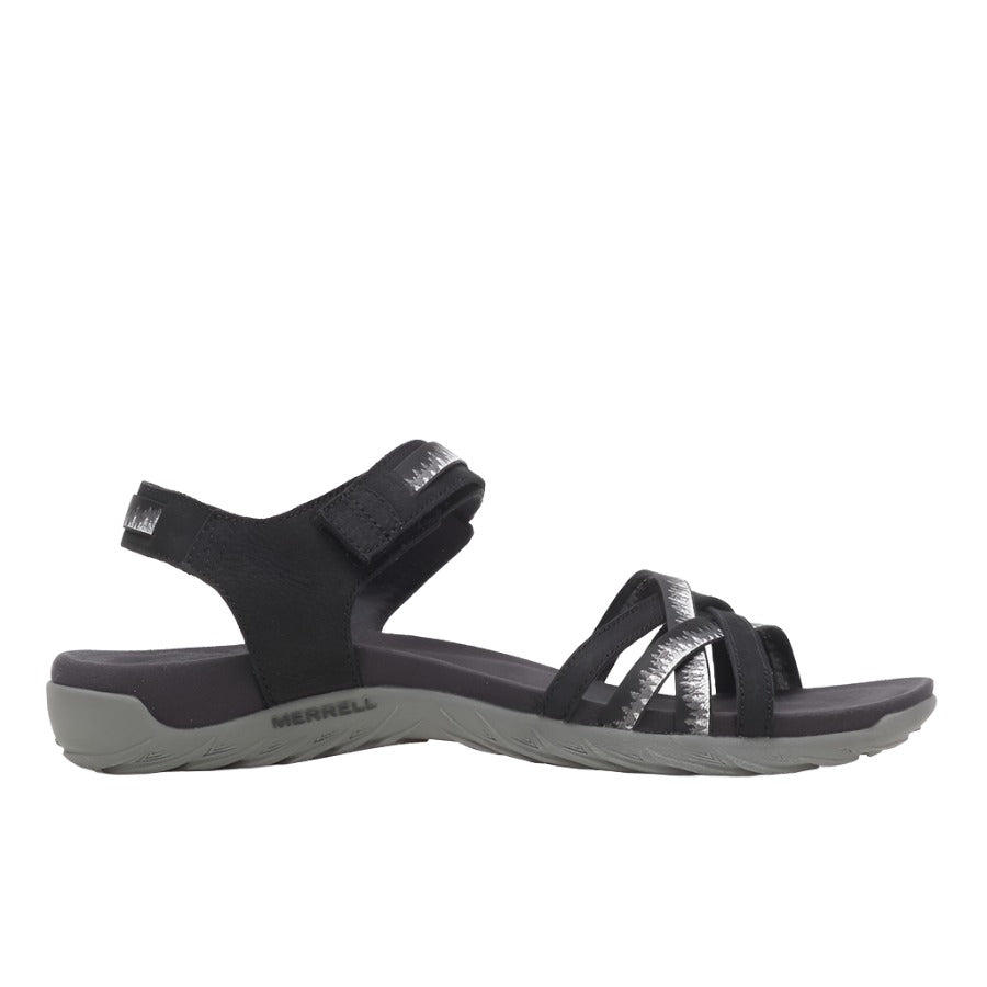Merrell Women's Terran 3 Cush Cross Sandals Black