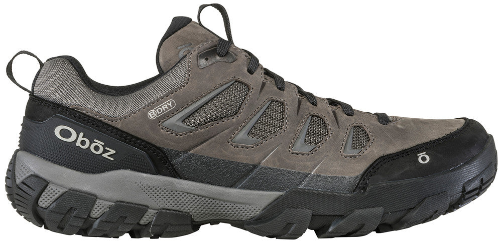Oboz Men's Sawtooth X Low Waterproof Hiking Shoes Charcoal