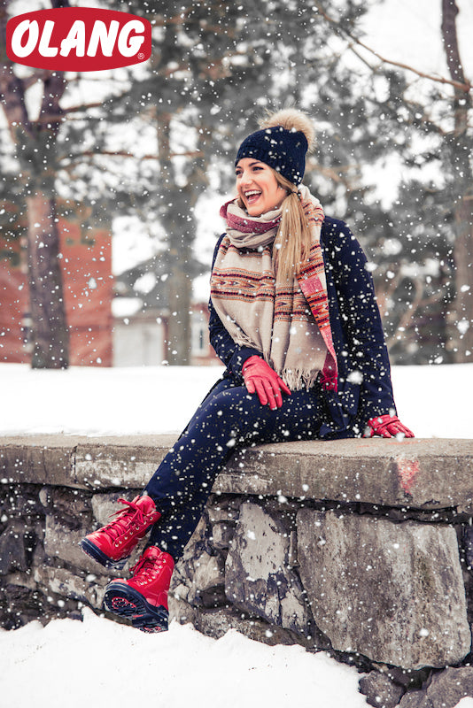 Olang Women's Sound Boots Rosso