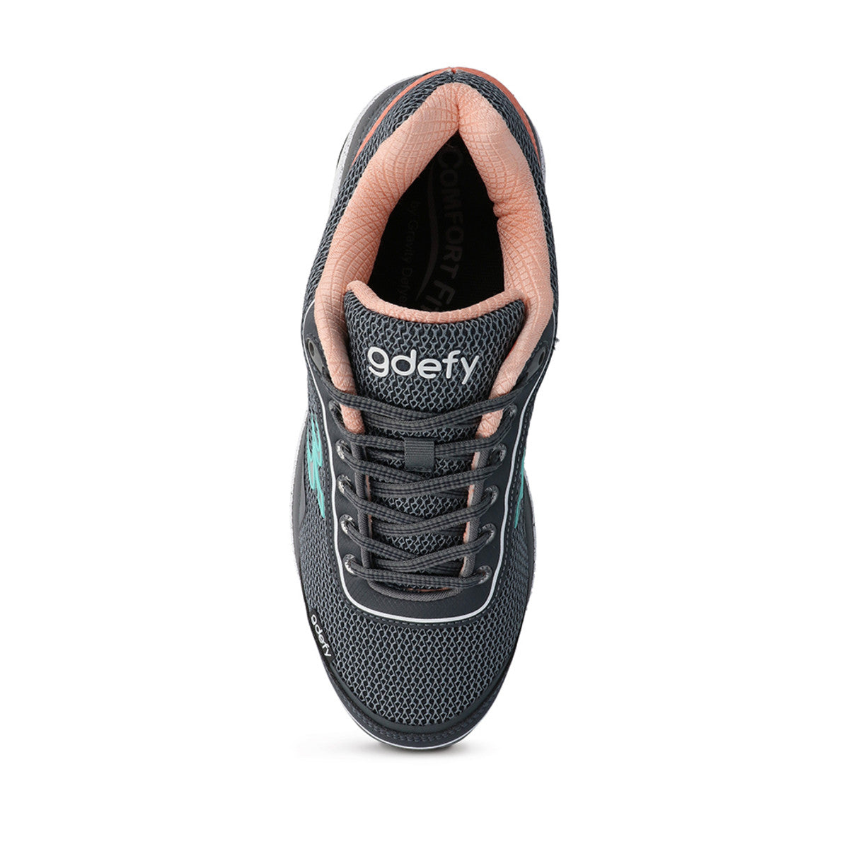 Gravity Defyer Women's Mighty Walk Runners Gray/Pink