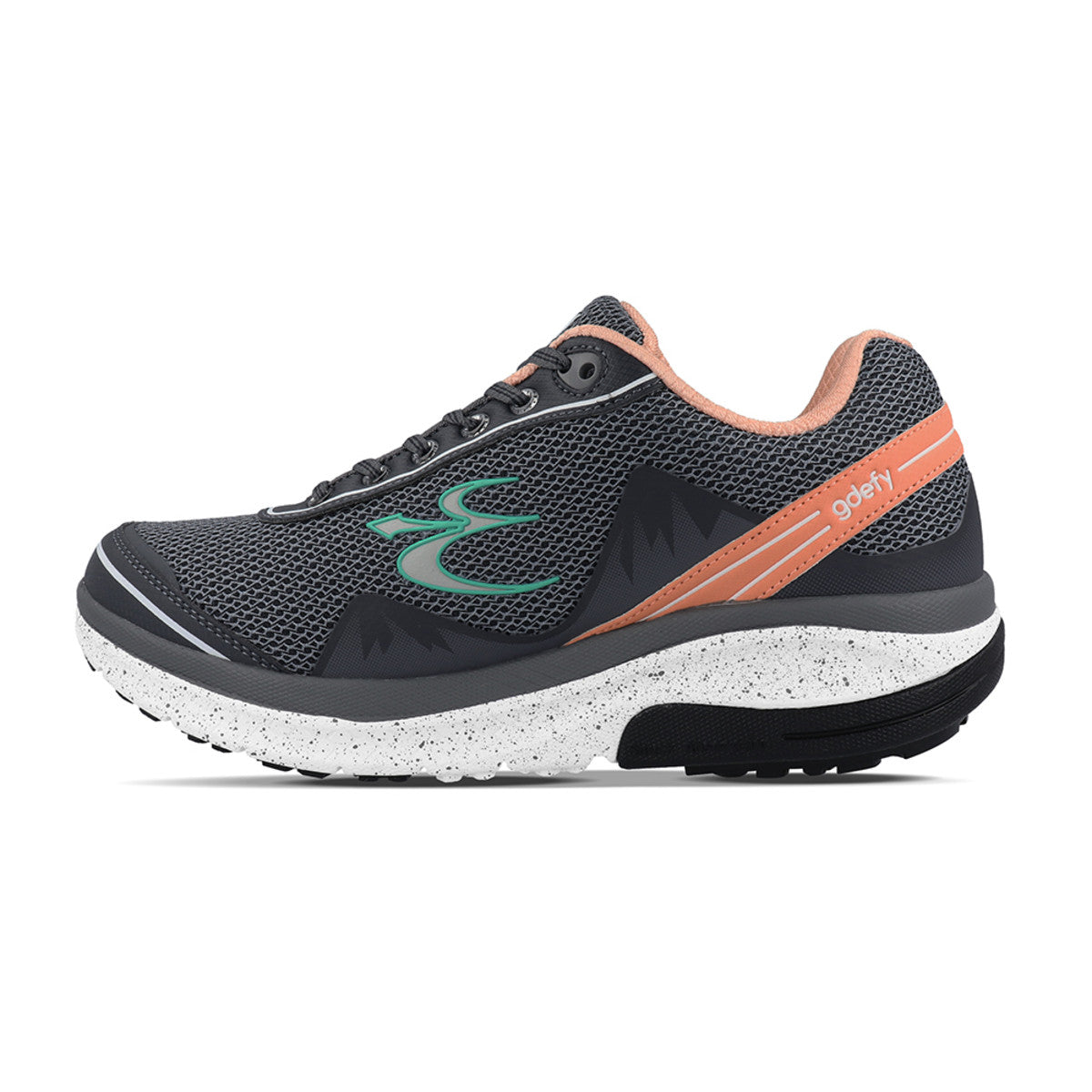 Gravity Defyer Women's Mighty Walk Runners Gray/Pink