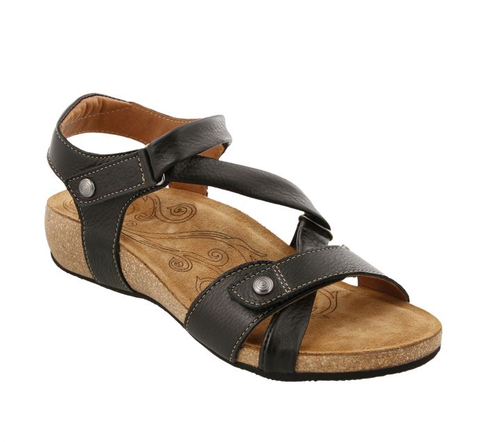 Taos Universe Sandals Black