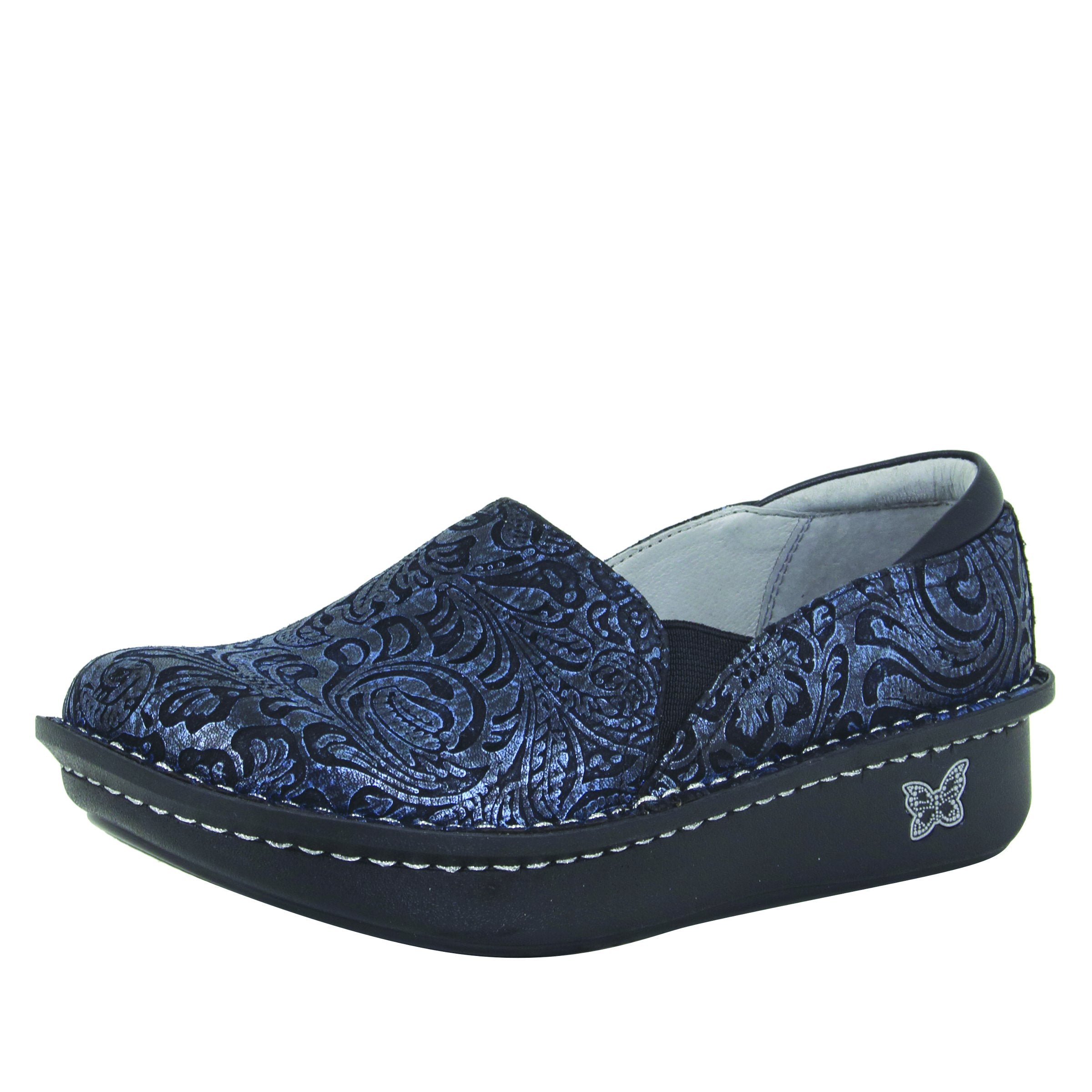 Alegria Debra Clogs Navy Swish