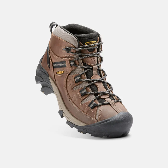 Keen Men's Targhee II Waterproof Mid Hiking Boots Shitake/Brown