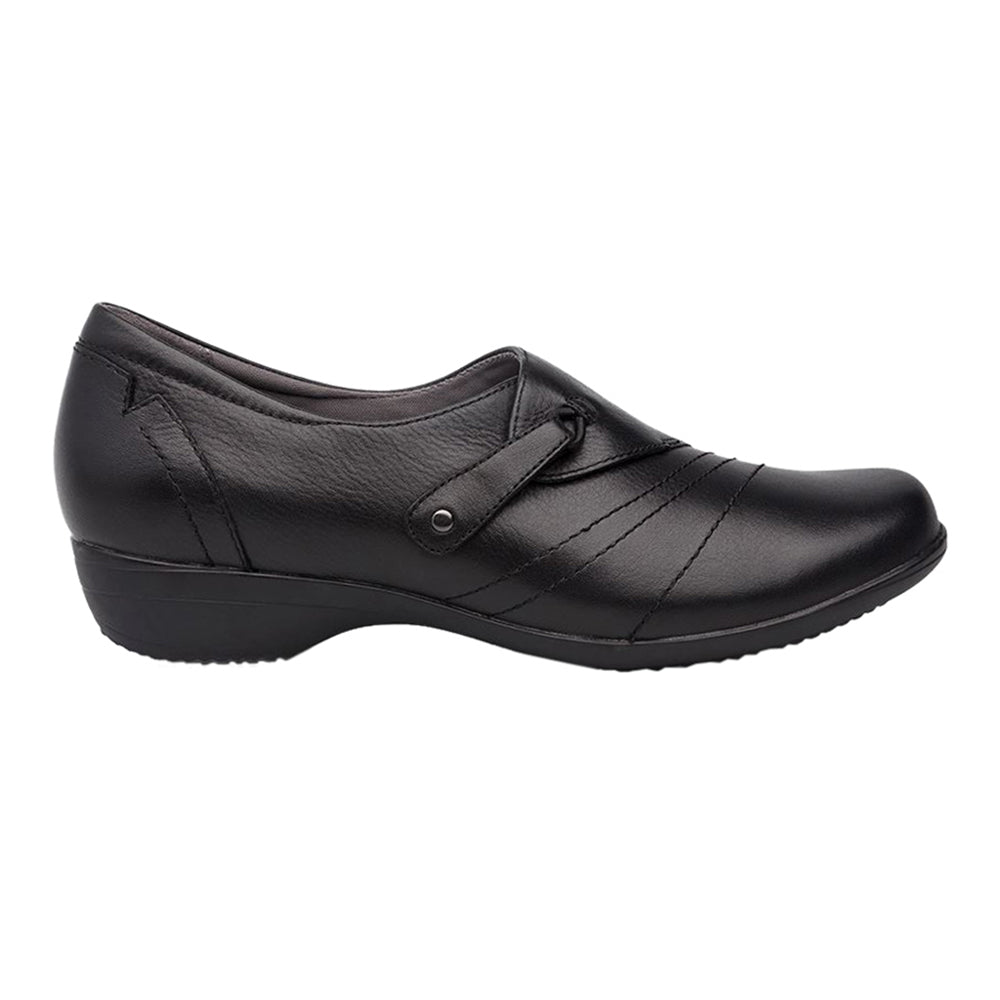 Dansko Women's Franny Casual Shoes Black Milled Nappa