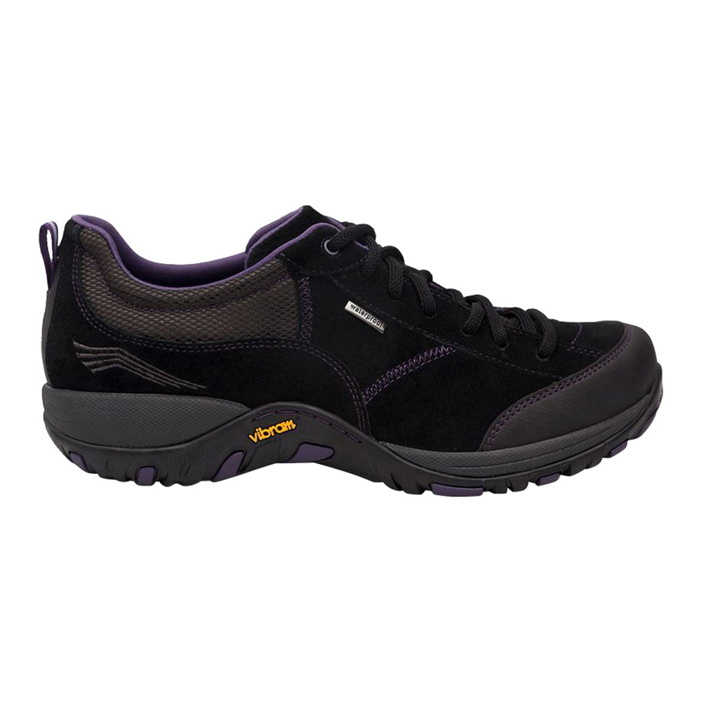 Dansko Women's Paisley Sneakers Black Suede - Main Image