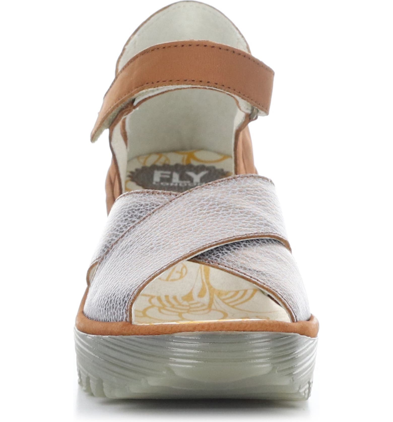 Fly London Women's Yent Sandals Bronze/Tan