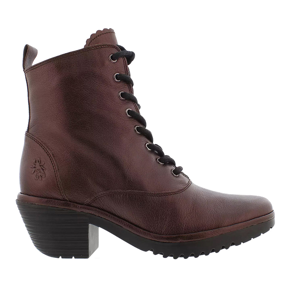 Fly London Women's WUNE077FLY Boots Burgundy