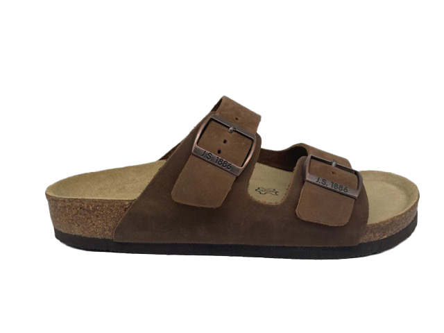 Josef Seibel Men's Michael 01 Sandals Oiled Leather Brown