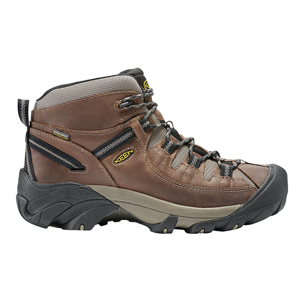 Keen Men's Targhee II Waterproof Mid Hiking Boots Shitake/Brown