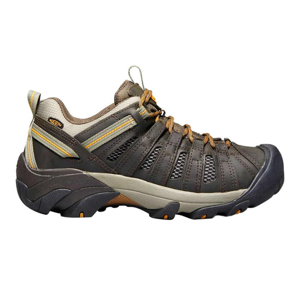 Keen Men's Voyageur Hiking Shoes Black Olive/Inco Gold