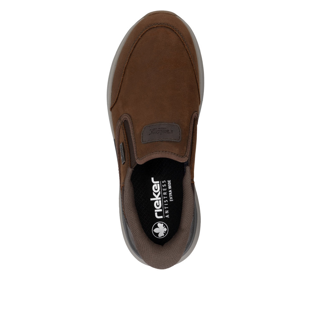 Rieker Men's 06052 Shoes Brown Leather