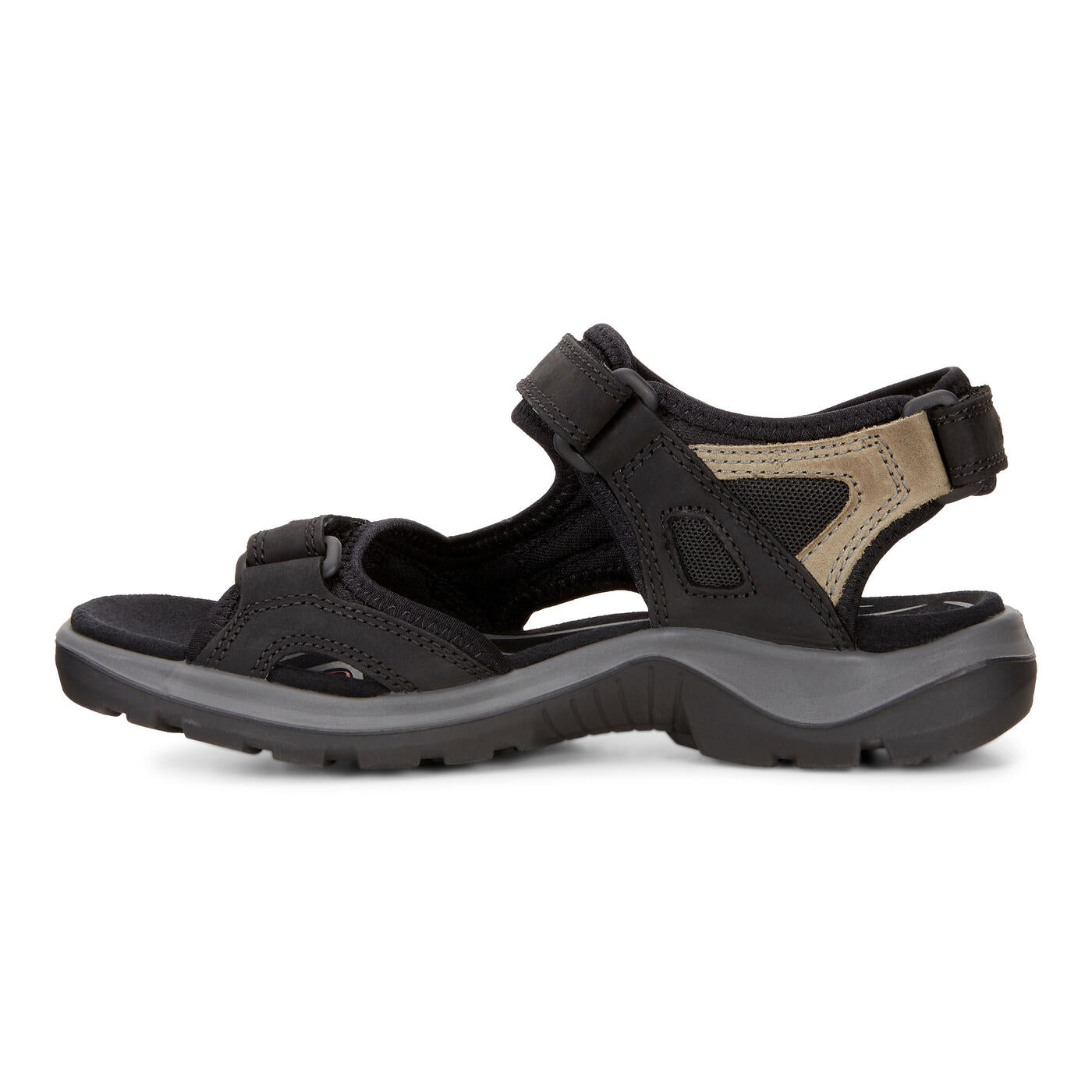 ECCO Women's Yucatan Sandals Black/Mole