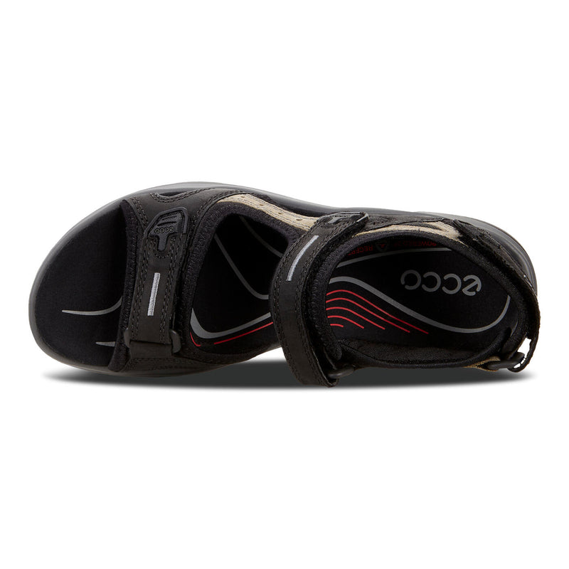 ECCO Women's Yucatan Sandals Black/Mole