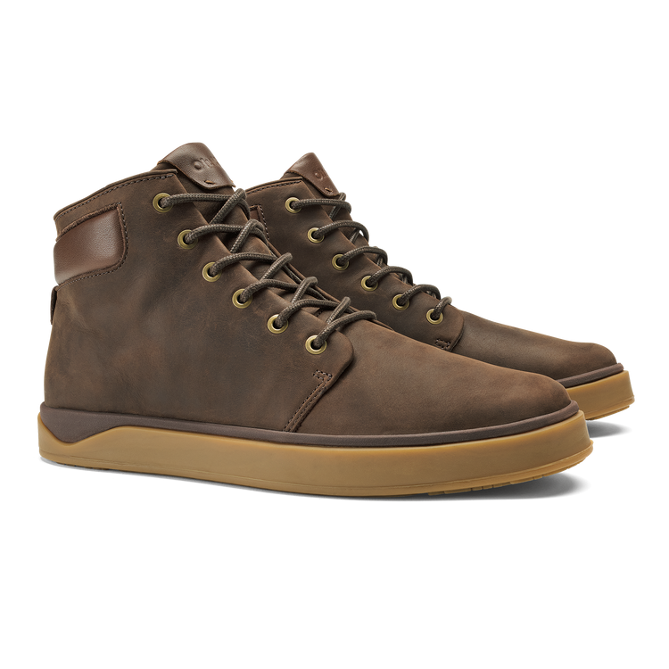 OluKai Men's Kekaha Chukka Boots Dk Java / Toffee