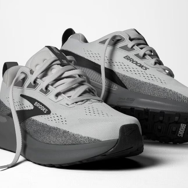 Brooks Men's Beast GTS 26 Runners Gray/Gray/Blackened Pearl