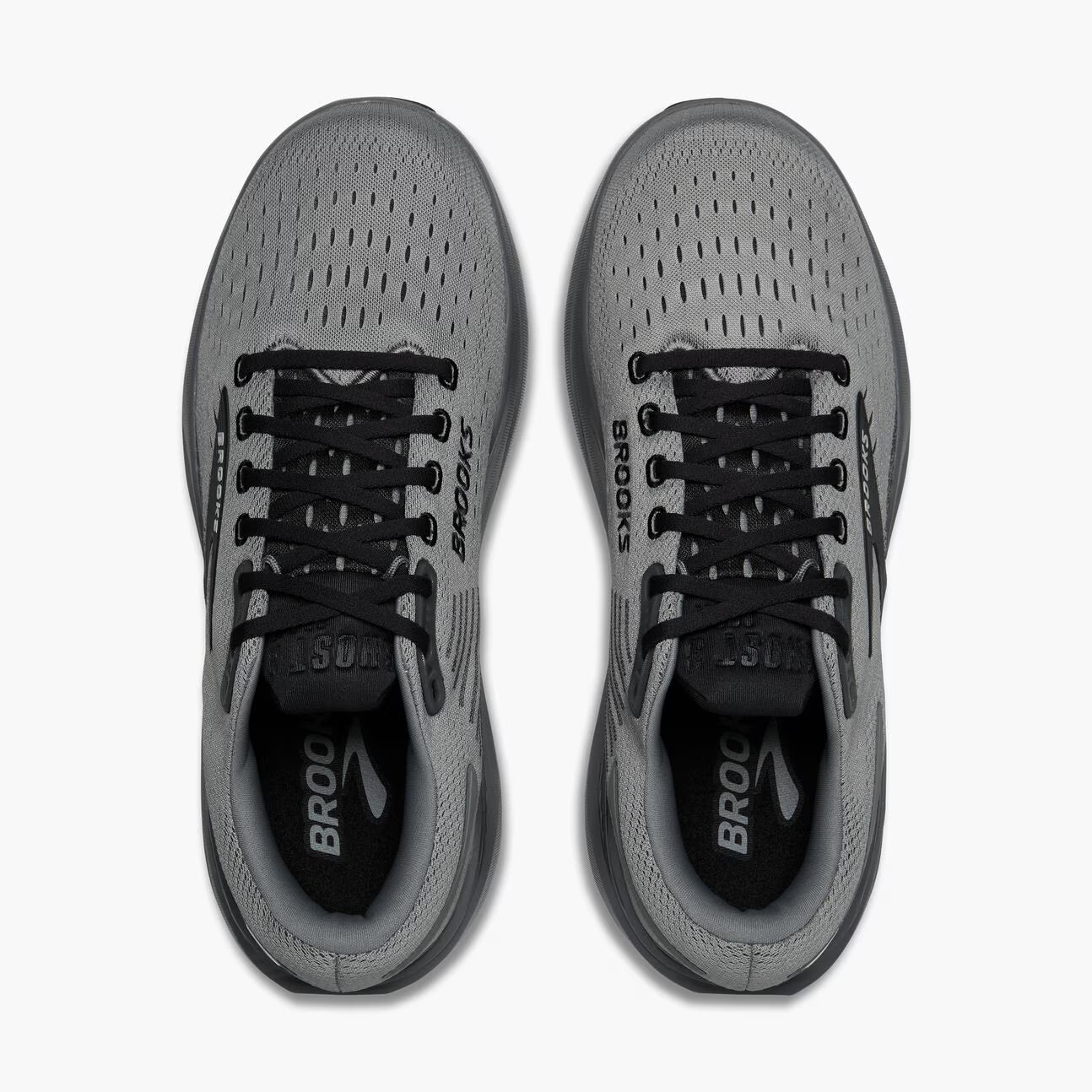 Brooks Men's Ghost Max 3 Runners Primer Grey/Ebony