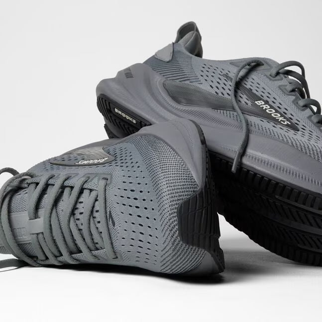 Brooks Men's Ghost Max 4 Runners Grey/Grey/Ebony