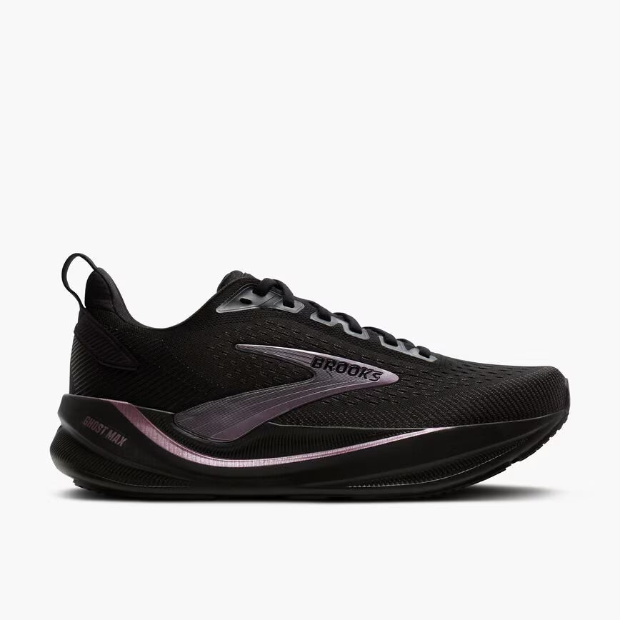 Brooks Women's Ghost Max 4 Runners Black/Black/Rose Gold