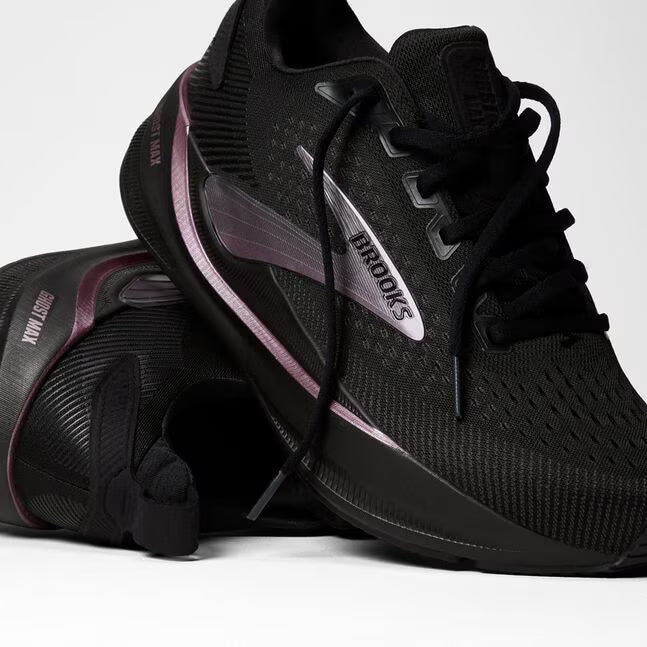 Brooks Women's Ghost Max 4 Runners Black/Black/Rose Gold